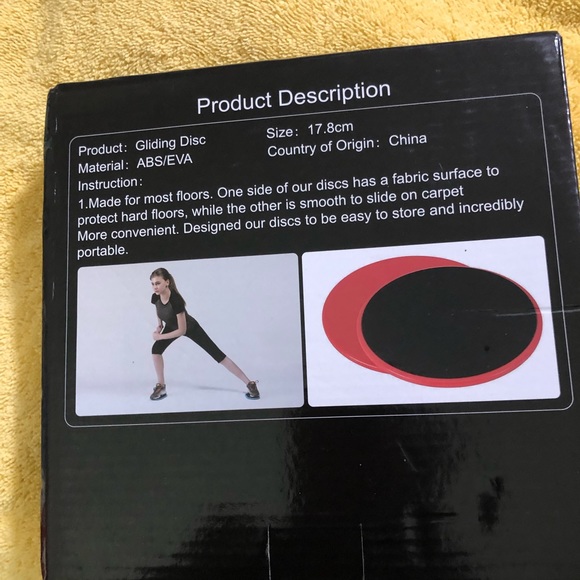 Gliding Disk (blue) - Picture 2 of 4